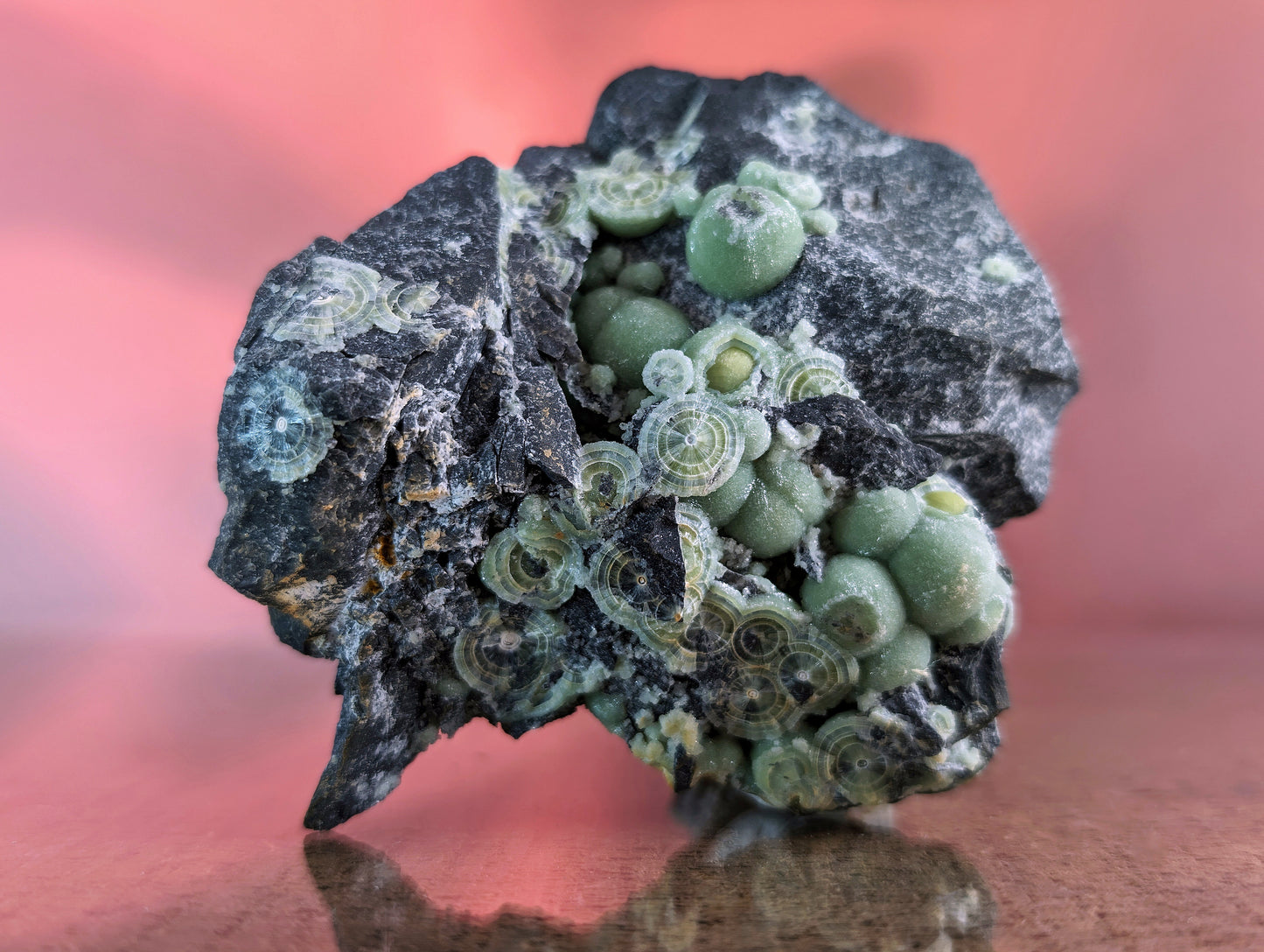 Vibrant Green Wavellite - Fantastic Old Stock - Mauldin Mountain, Arkansas, ooak