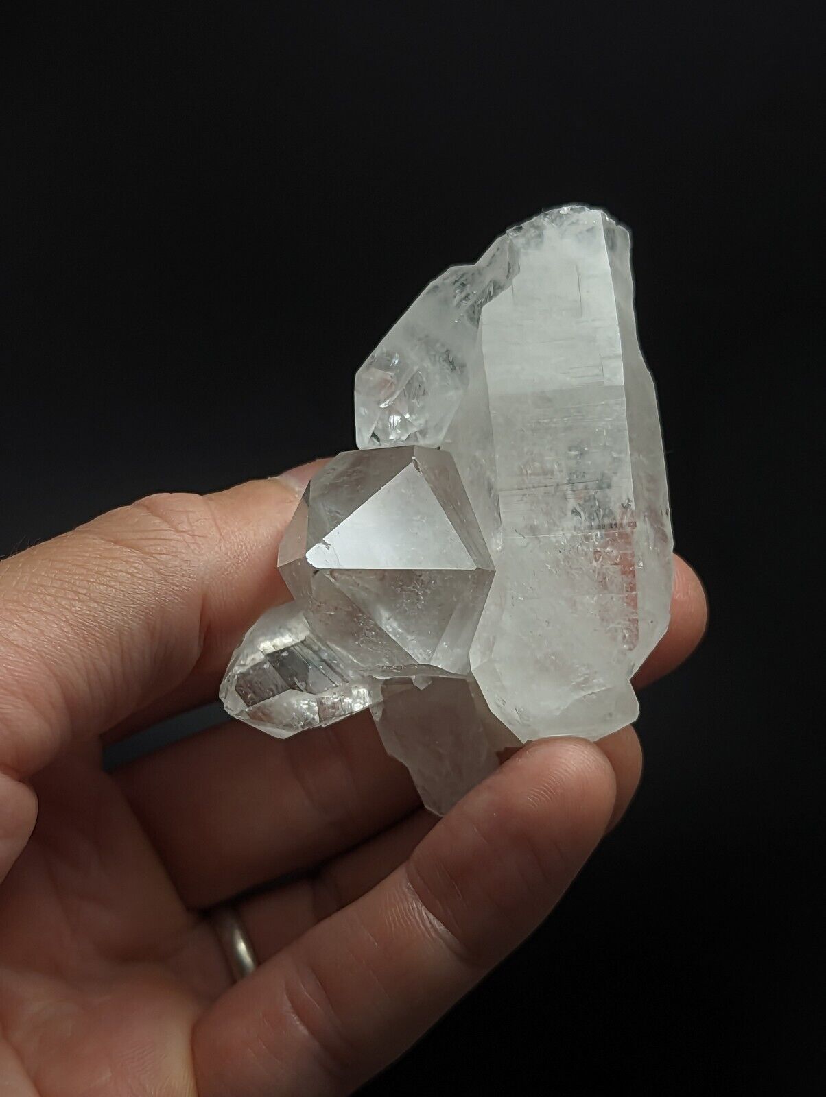 A+ Quartz Crystal Cluster, Amazing Old Stock, Garland County, Arkansas, ooak