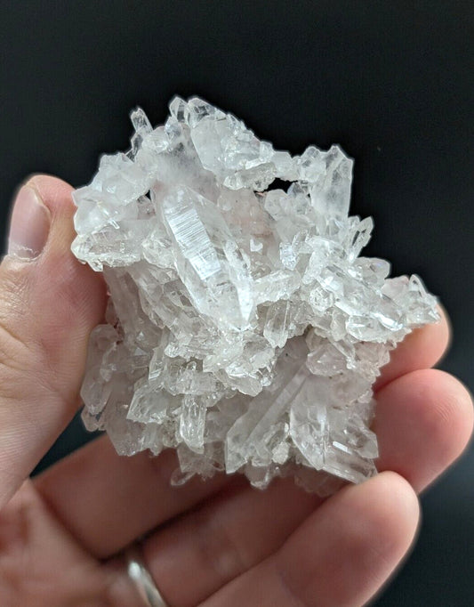 Arkansas Quartz Crystal Cluster - OOAK, natural mineral specimen, AR, USA