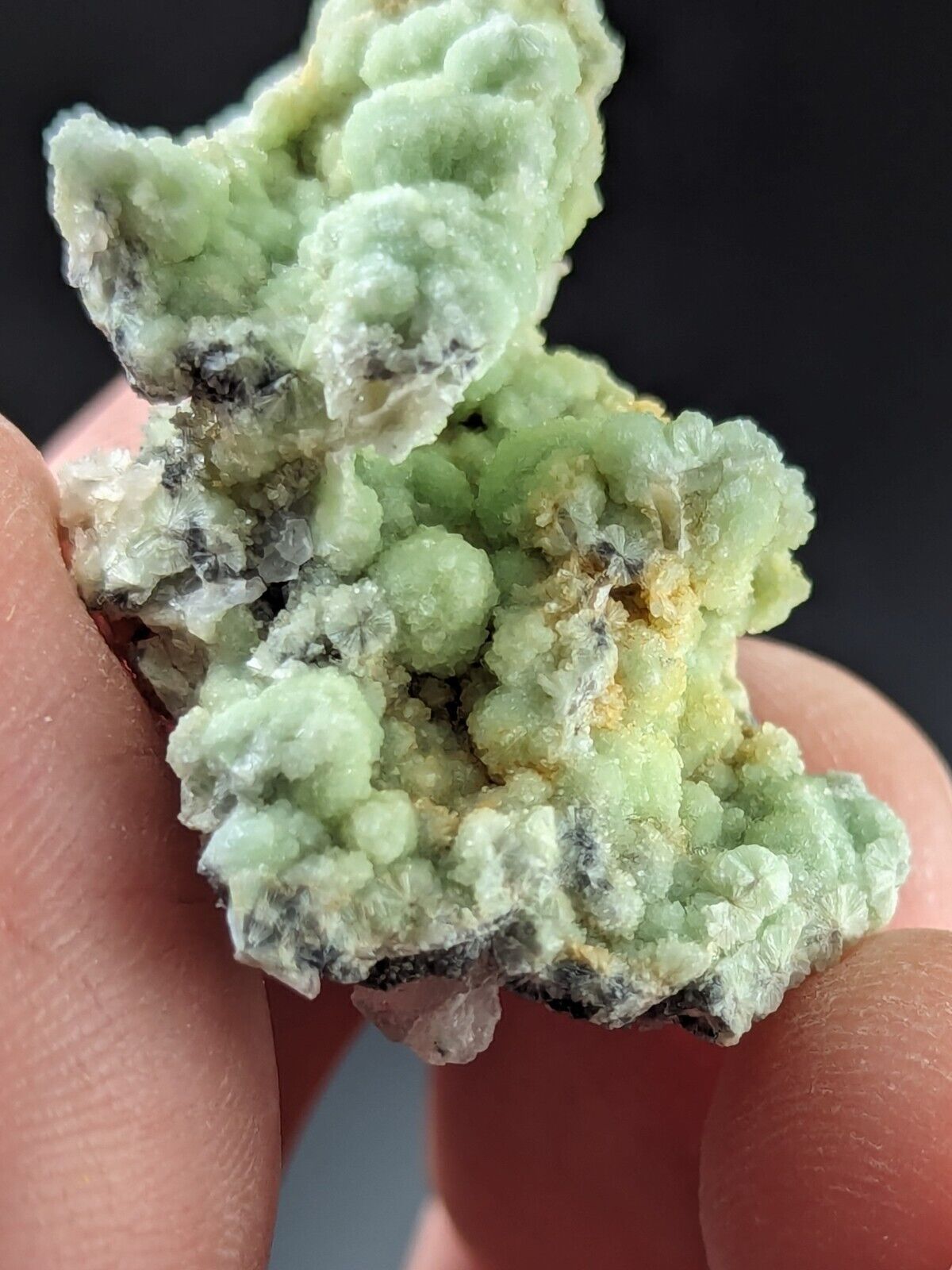 FluorWavellite - Rare! Intermixed With SiO2- Mauldin Mountain, Arkansas, ooak