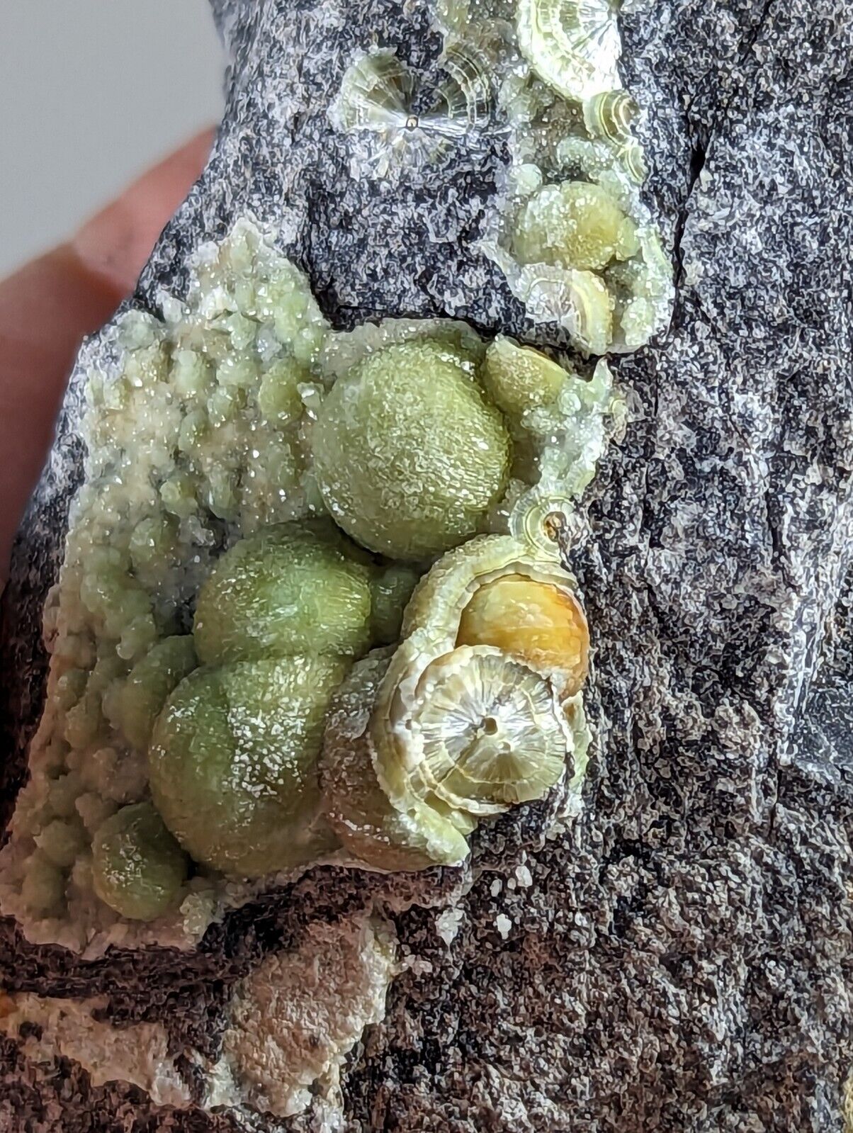 Amazing Wavellite - Old Stock - Mauldin Mountain, Arkansas