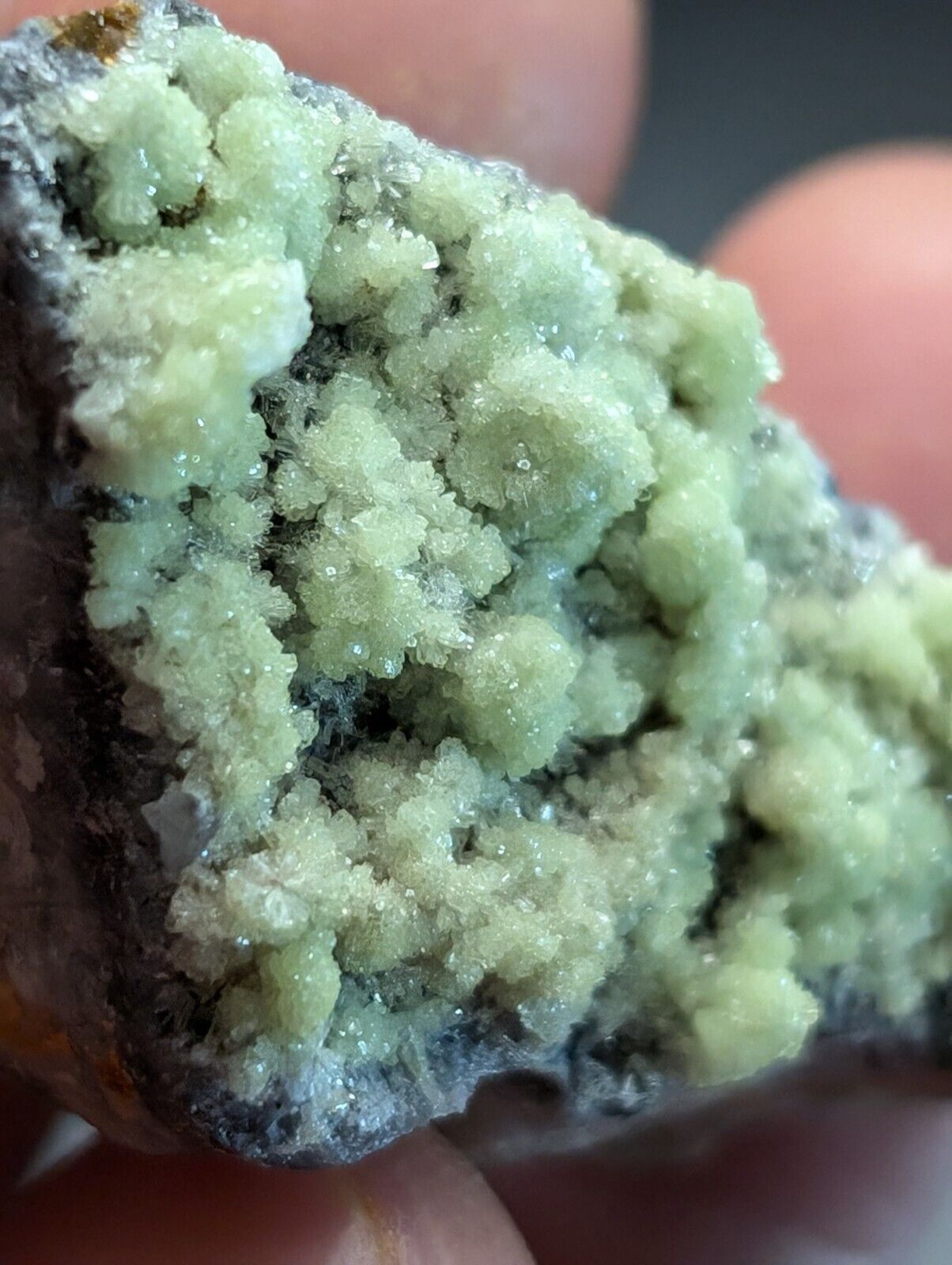 FluorWavellite - Rare! Intermixed With SiO2- Mauldin Mountain, Arkansas, ooak