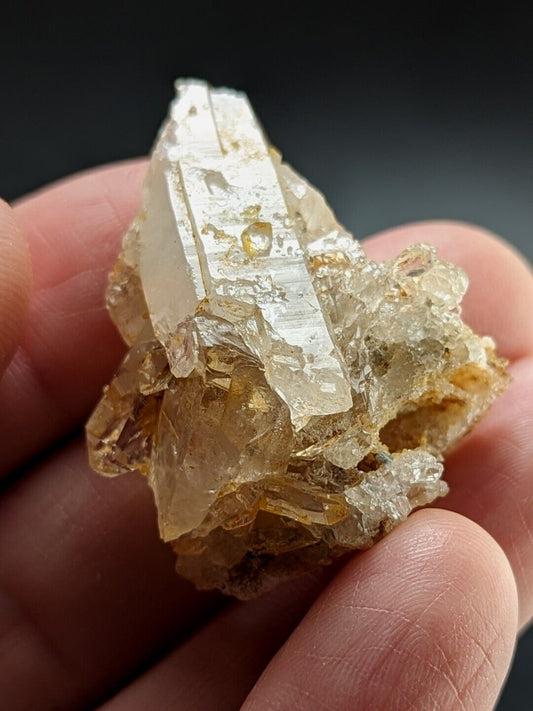 Unique Quartz Crystal Floater Cluster- Garland County, Arkansas