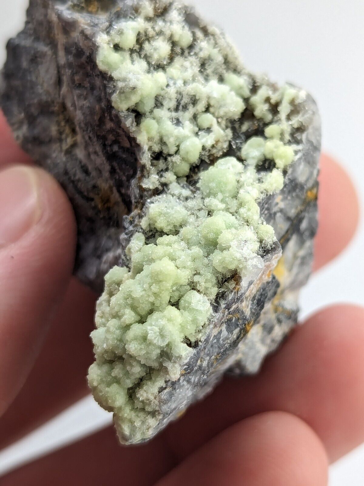 FluorWavellite - Rare! Intermixed With SiO2- Mauldin Mountain, Arkansas, ooak