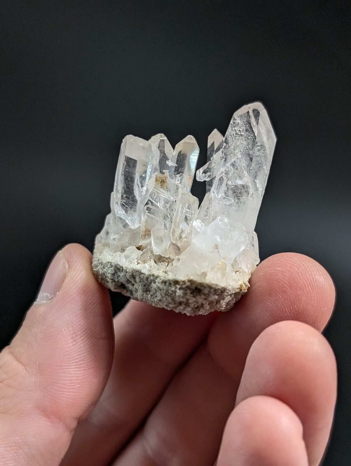 Arkansas Quartz Crystal Cluster - OOAK, natural mineral specimen, AR, USA