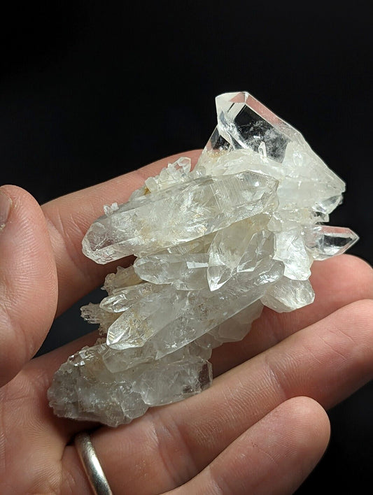 A+ Quartz Crystal Cluster, Amazing Old Stock, Montgomery County, Arkansas, ooak