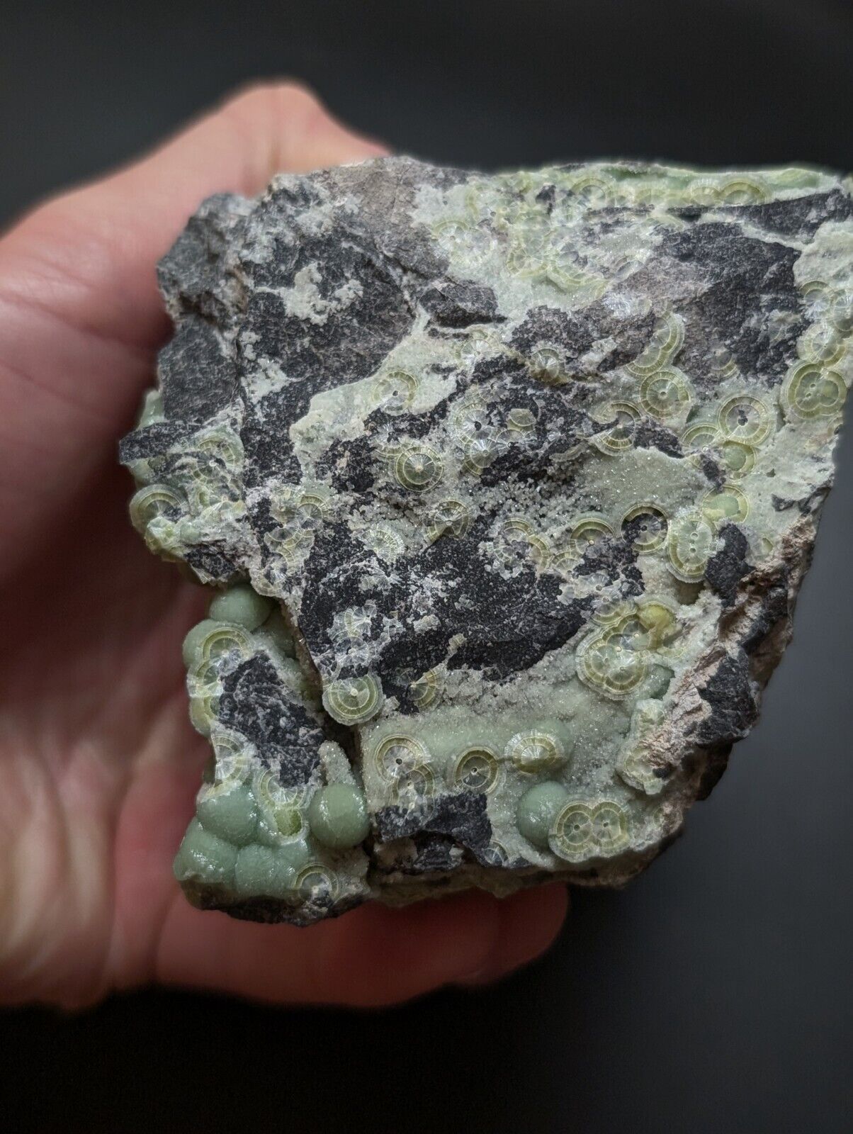 Wavellite -Old Stock - Mauldin Mountain, Arkansas