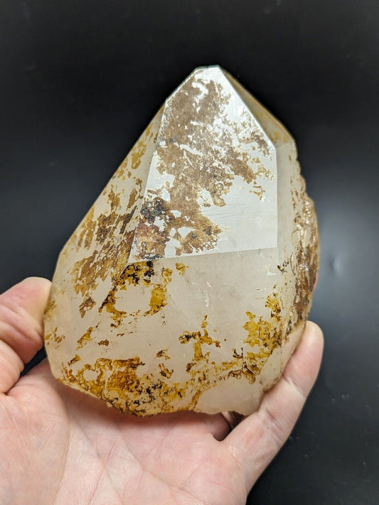 Large Quartz Crystal Point - Garland County, Arkansas, USA, Display specimen