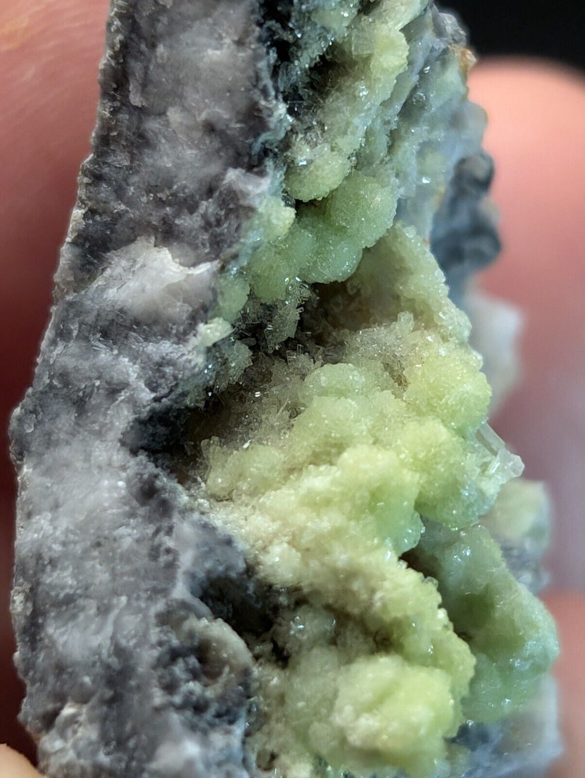 FluorWavellite - Rare! Intermixed With SiO2- Mauldin Mountain, Arkansas, ooak