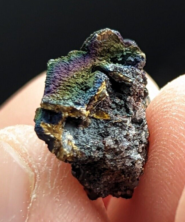 Turgite, Iridescent Hematite, Kyanite, Graves Mountain, Georgia, USA, Old Stock