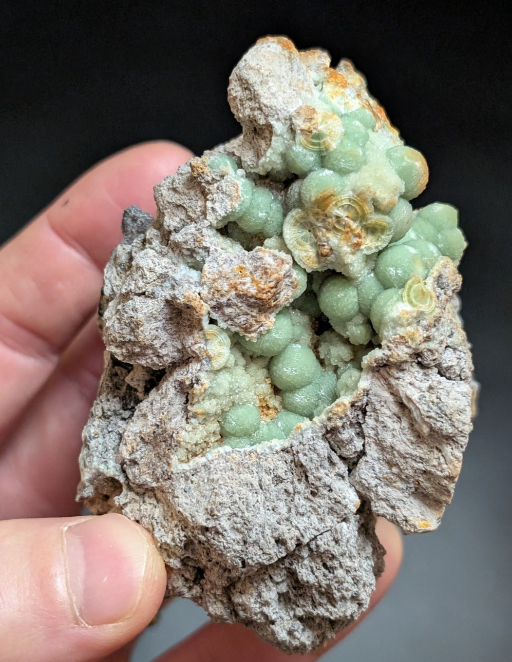 A+++ Wavellite, Vibrant Green -Old Stock - Mauldin Mountain, Arkansas, USA