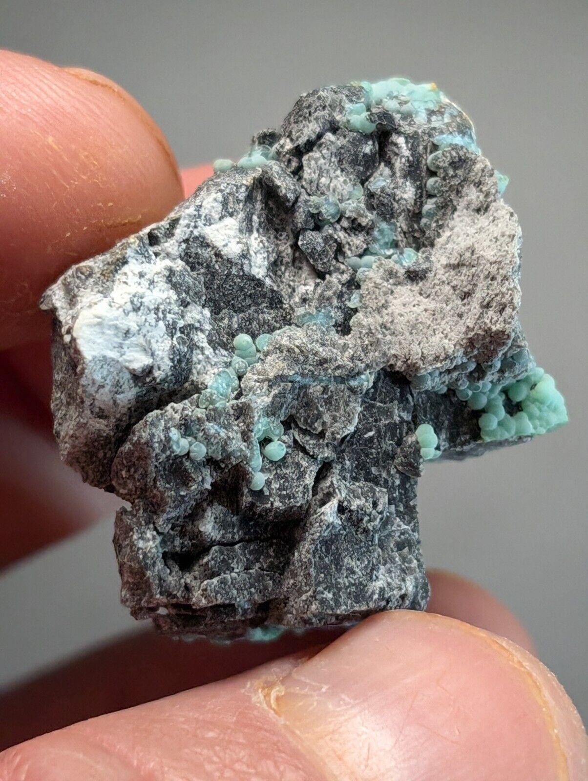 UV Reactive Planerite, Mauldin Mountain, Montgomery Co. Arkansas, USA(Old Stock)