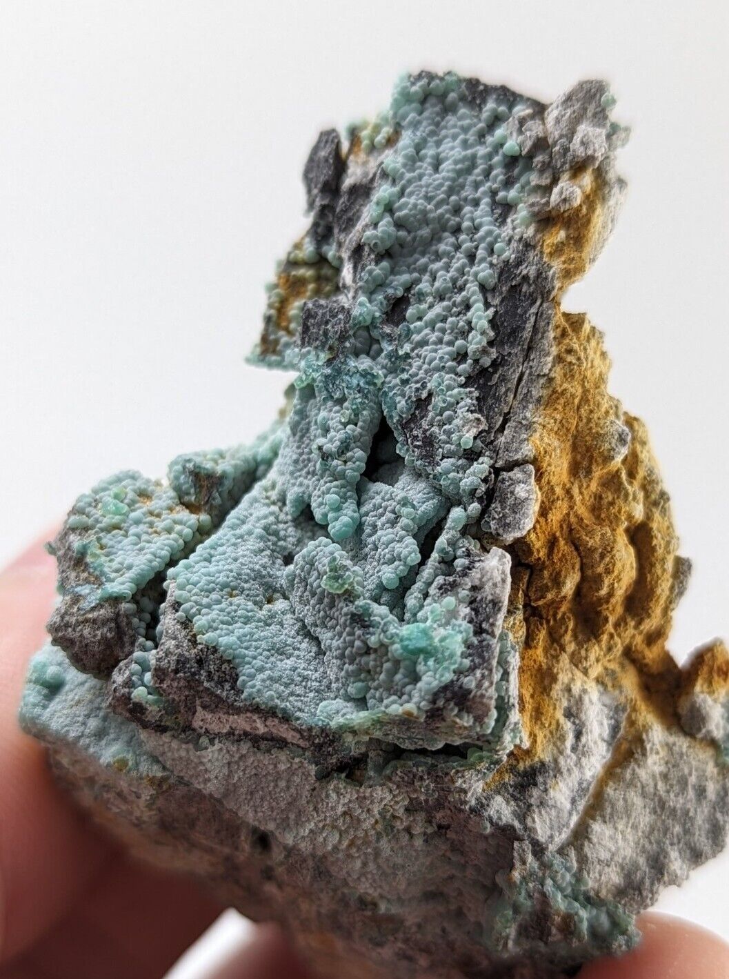 Blue Planerite, Mauldin Mountain, Montgomery Co. Arkansas, USA (Top Aesthetics)