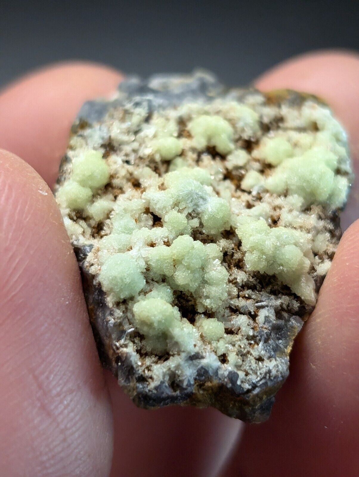 FluorWavellite - Rare! Intermixed With SiO2- Mauldin Mountain, Arkansas, ooak