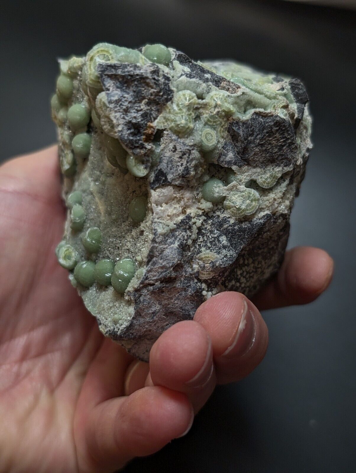 Wavellite -Old Stock - Mauldin Mountain, Arkansas