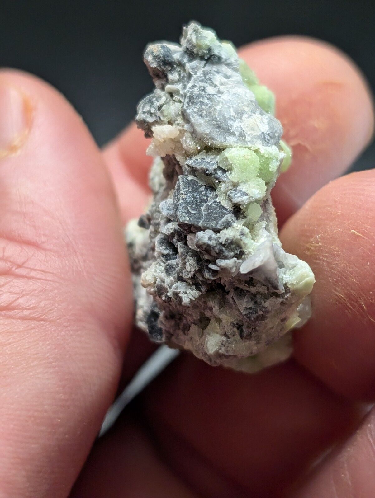 FluorWavellite - Rare! Intermixed With SiO2- Mauldin Mountain, Arkansas, ooak