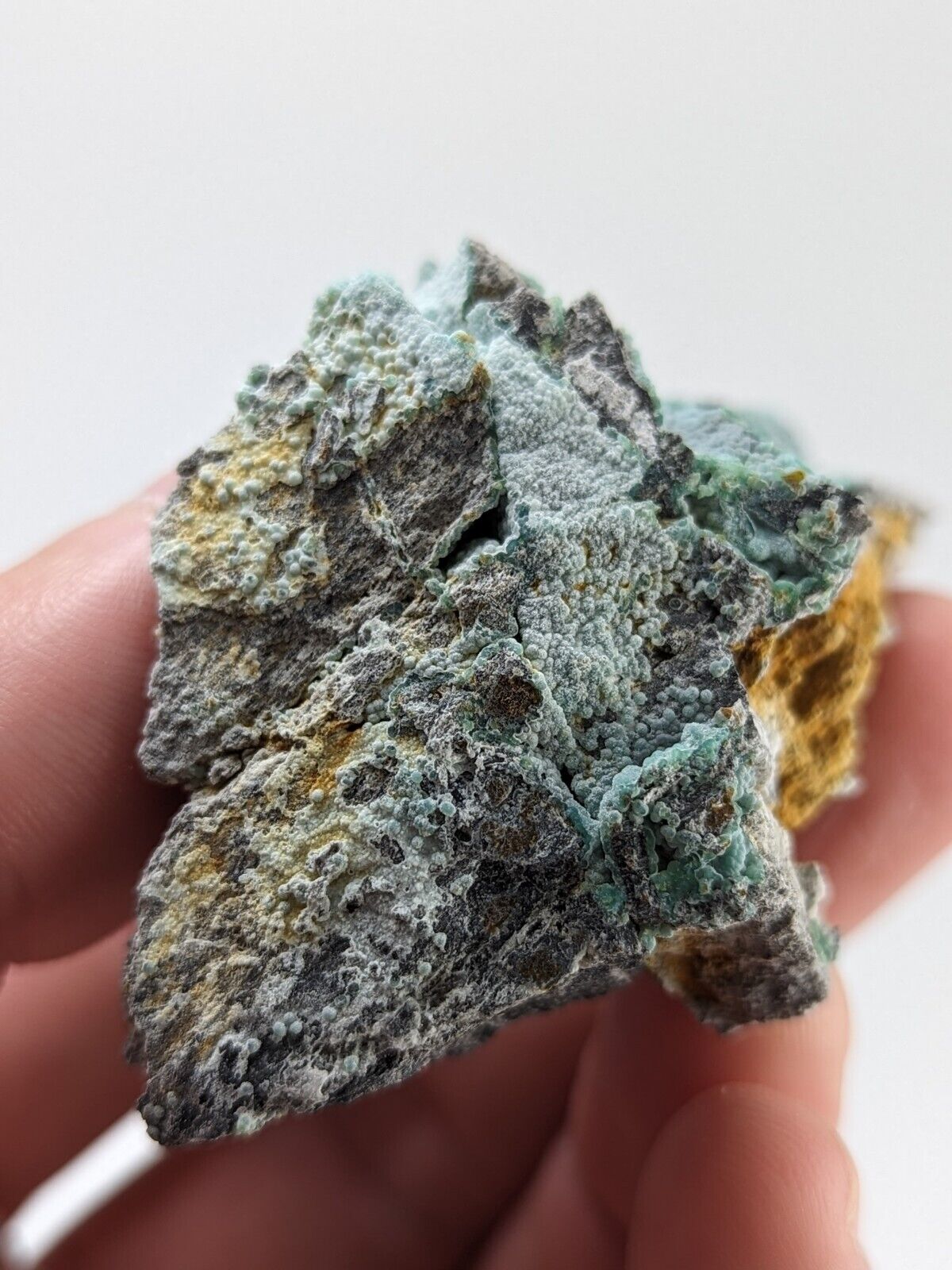 Blue Planerite, Mauldin Mountain, Montgomery Co. Arkansas, USA (Top Aesthetics)