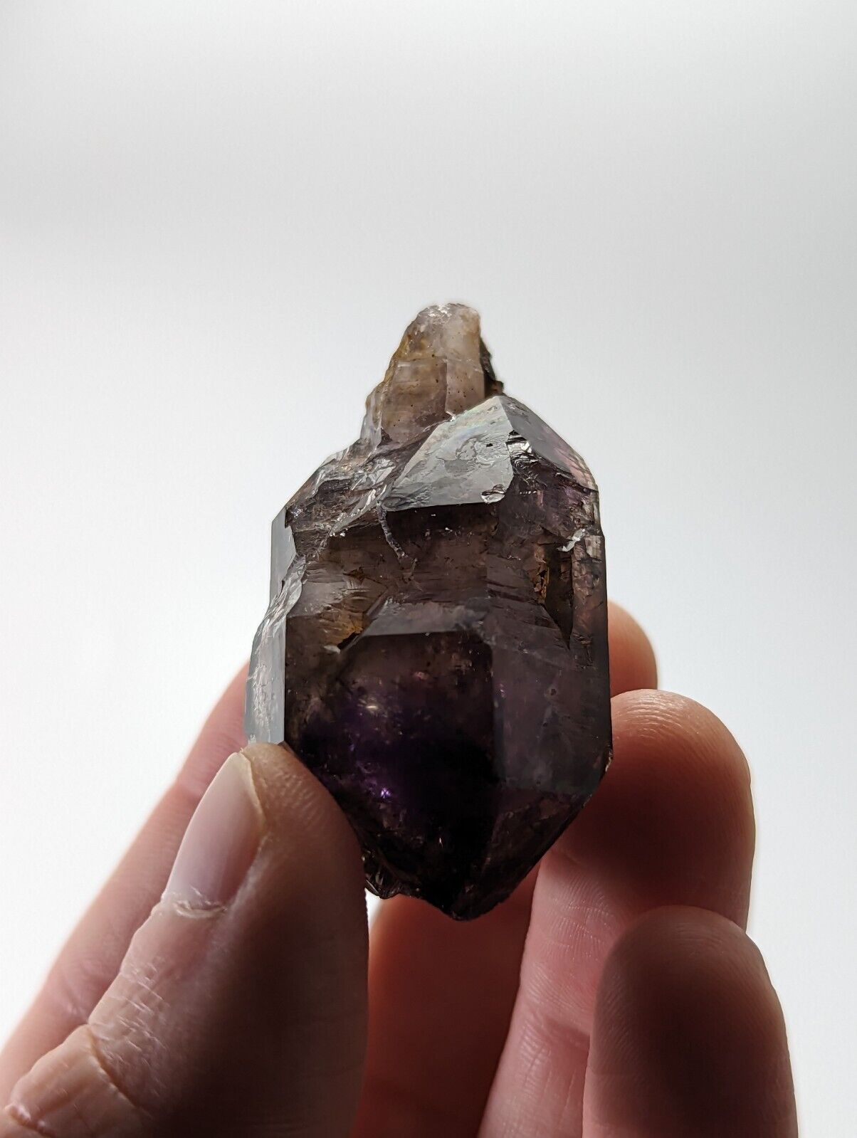 Shangaan Smoky Amethyst Scepter Quartz, Chimbuku Mine, Zimbabwe