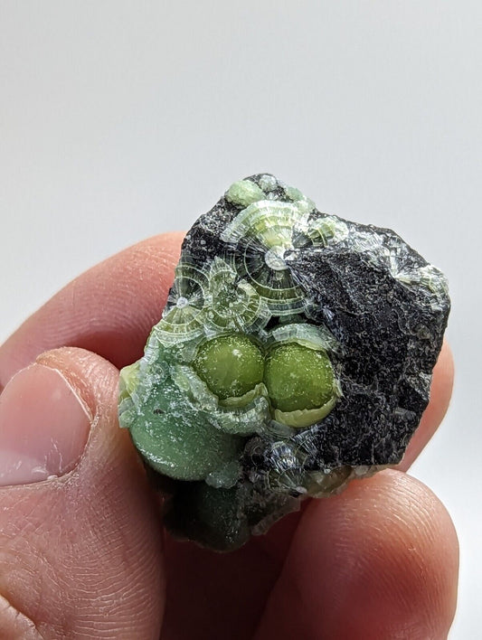 Green Wavellite - Fantastic 1990s Old Stock - Mauldin Mountain, Arkansas