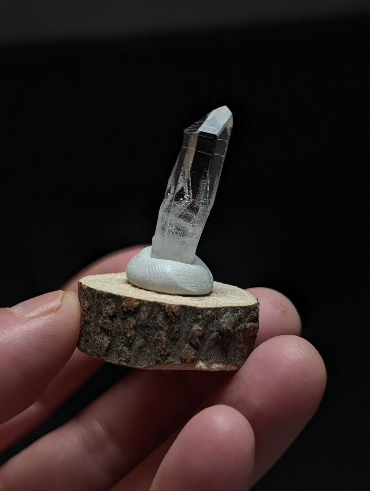 Arkansas Quartz Crystal Point - OOAK, natural mineral specimen, AR, USA