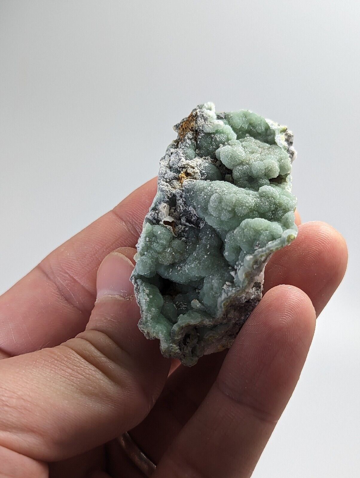 Wavellite on Quartz - Mauldin Mountain, Montgomery County, Arkansas