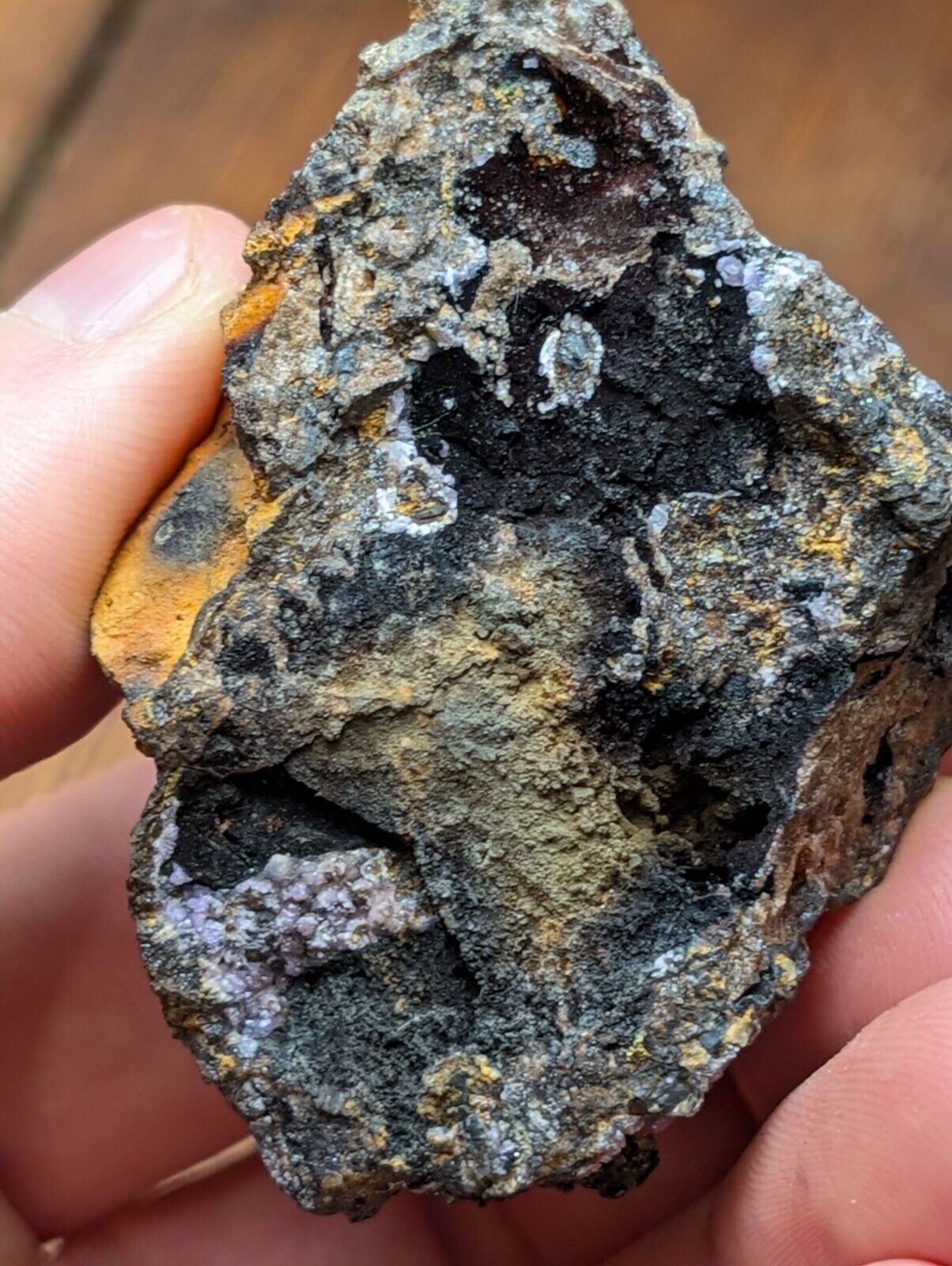 Strengite + other Iron Phosphates -Indian Mountain, Alabama, USA, Old Stock