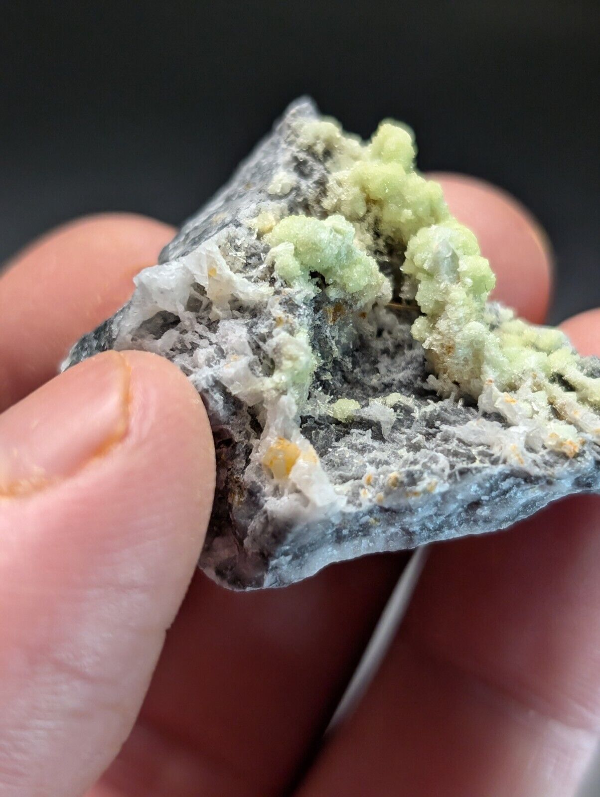 FluorWavellite - Rare! Intermixed With SiO2- Mauldin Mountain, Arkansas, ooak