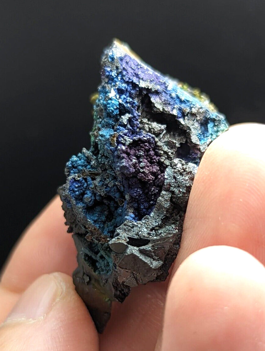 Turgite, Iridescent Hematite, Goethite, Graves Mountain, Georgia, USA, Old Stock