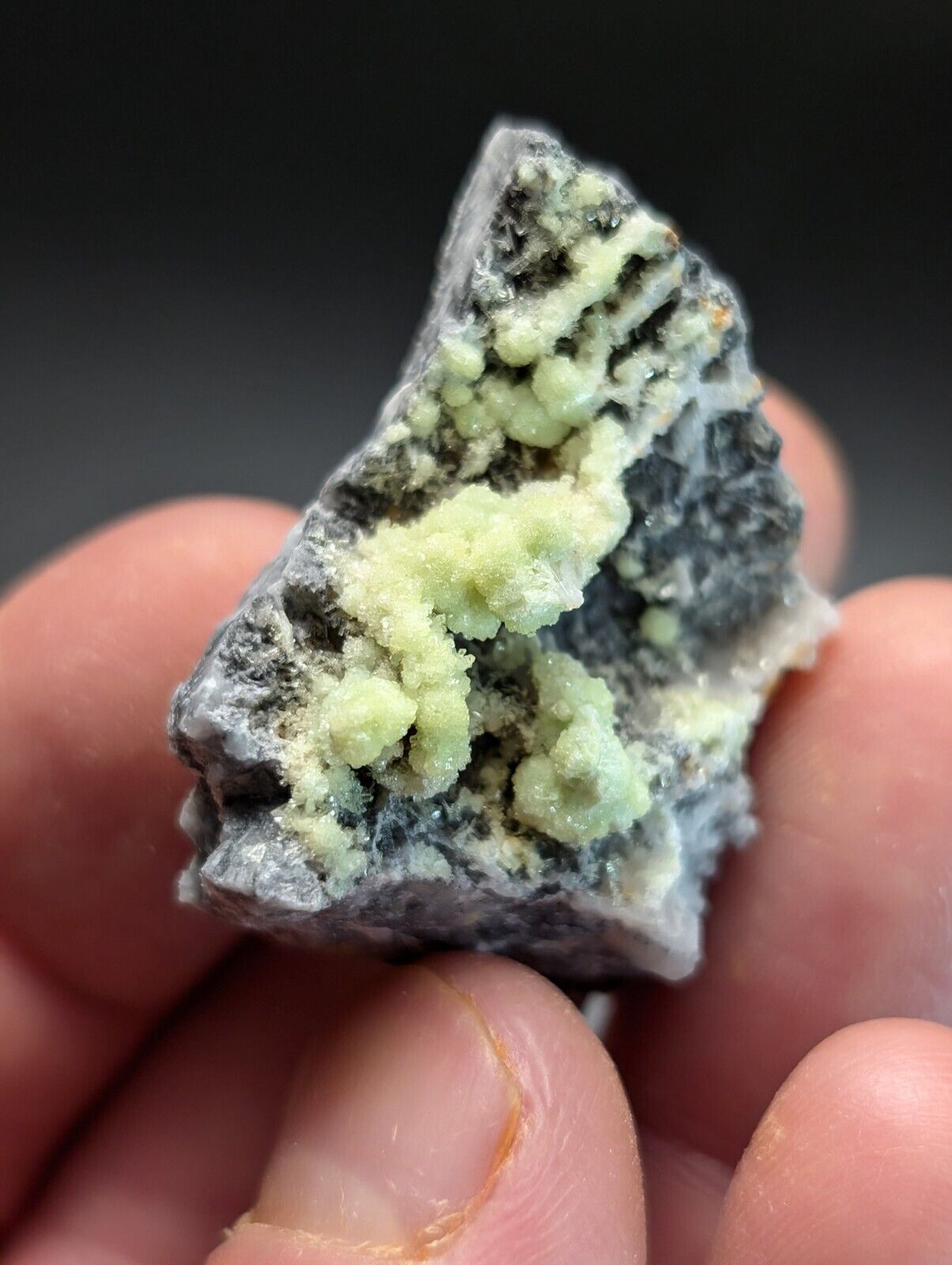 FluorWavellite - Rare! Intermixed With SiO2- Mauldin Mountain, Arkansas, ooak