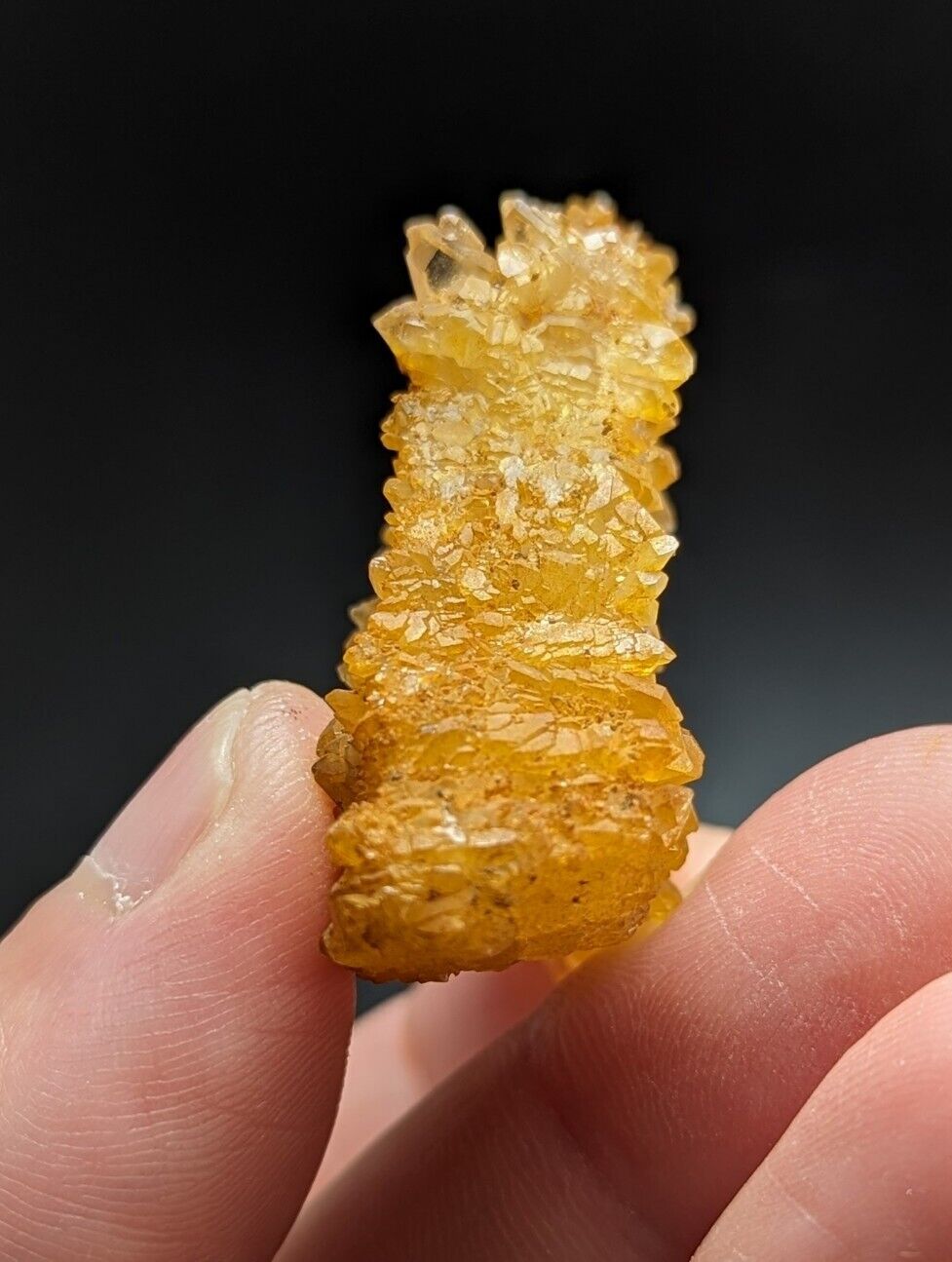 Unique Quartz Crystal Floater - Garland County, Arkansas, w/ natural iridescence