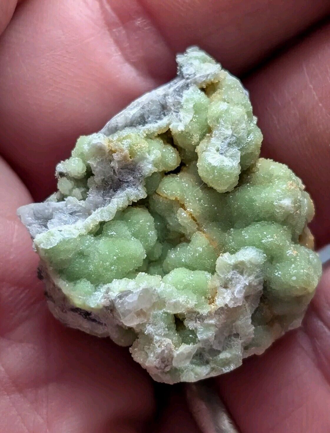 FluorWavellite - Rare! Intermixed With SiO2- Mauldin Mountain, Arkansas, ooak