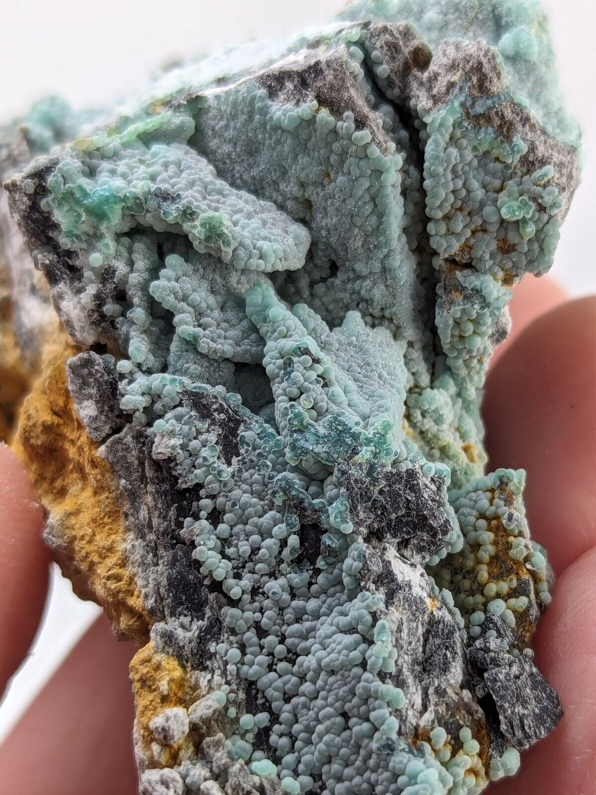 Blue Planerite, Mauldin Mountain, Montgomery Co. Arkansas, USA (Top Aesthetics)