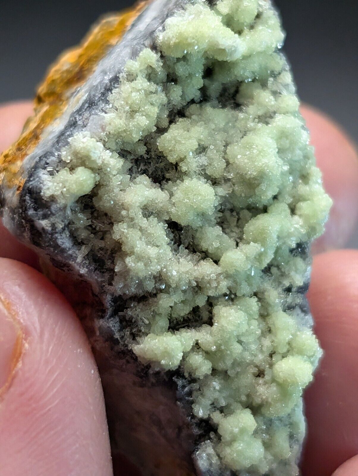 FluorWavellite - Rare! Intermixed With SiO2- Mauldin Mountain, Arkansas, ooak