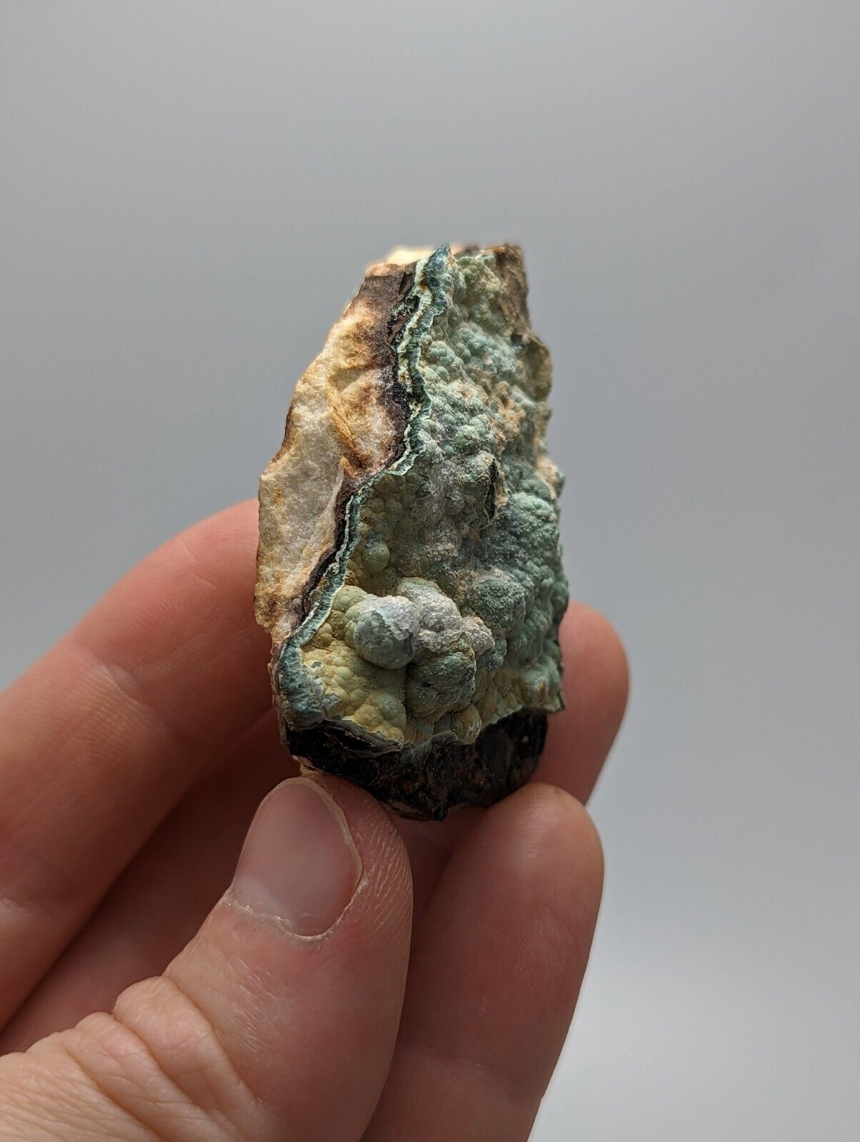 Super Rare Kidwellite, Strengite, Beraunite Combo -York Mine, Polk Co, Arkansas