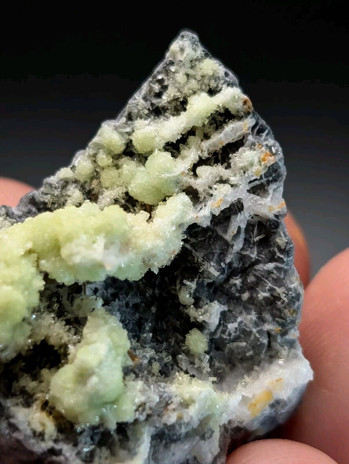 FluorWavellite - Rare! Intermixed With SiO2- Mauldin Mountain, Arkansas, ooak