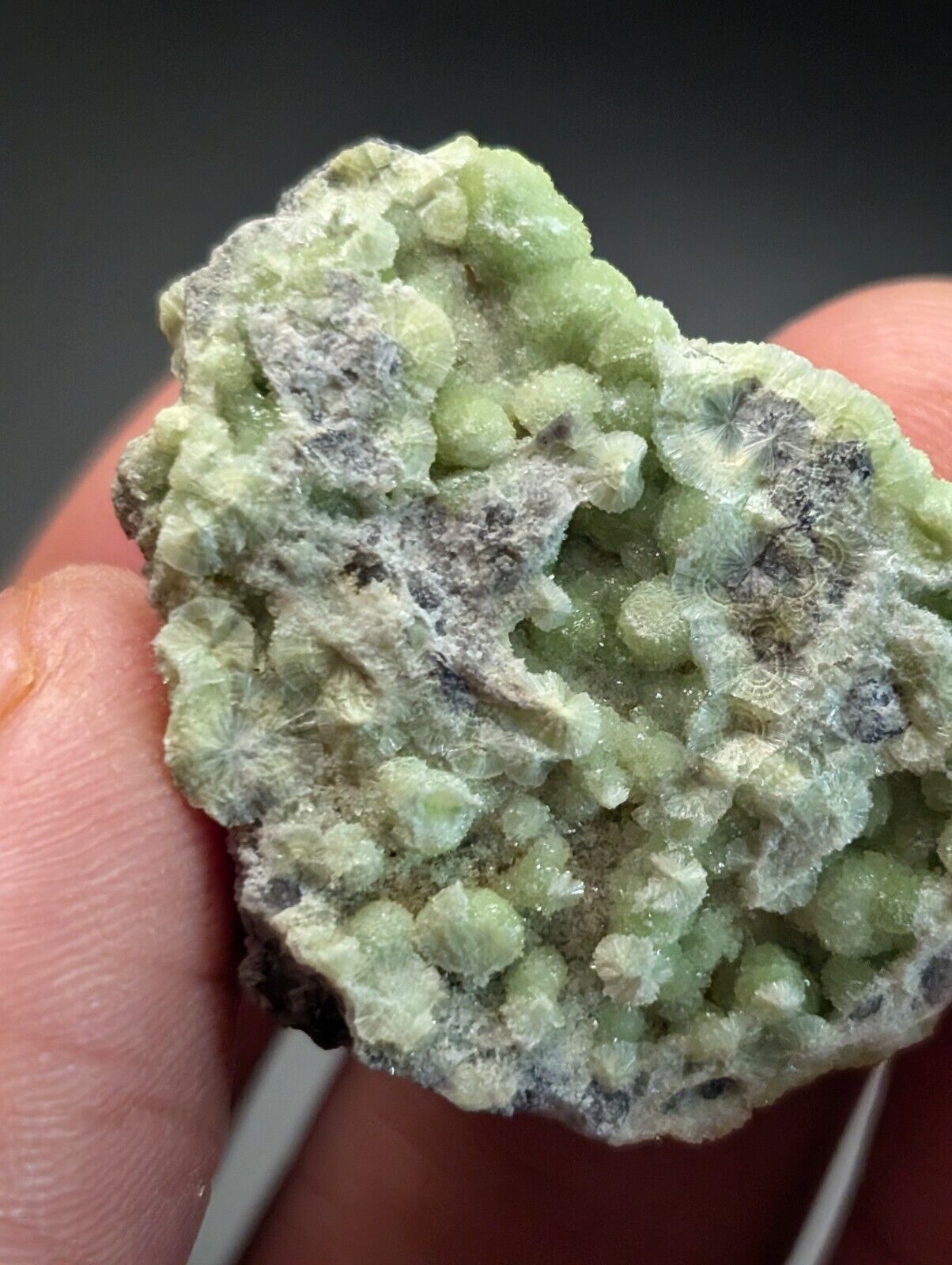 FluorWavellite - Rare! Intermixed With SiO2- Mauldin Mountain, Arkansas, ooak