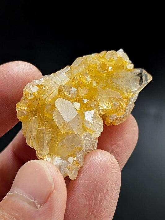 Unique Quartz Crystal Floater - Garland County, Arkansas, w/ natural iridescence