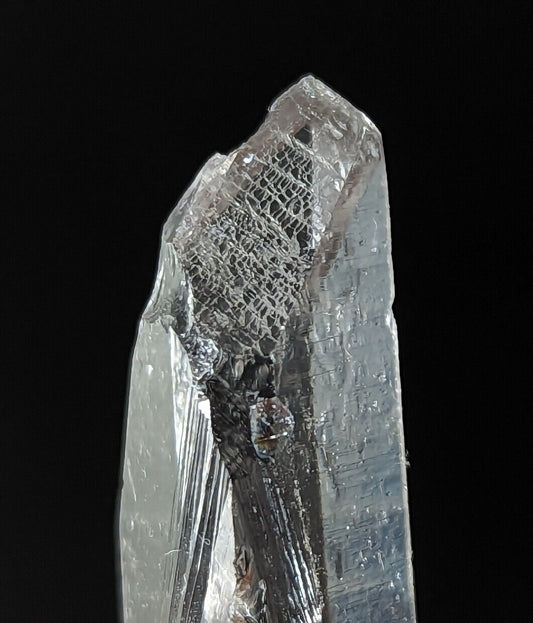 Clear Quartz Crystal Point, Very Rare form- Garland  County, Arkansas, old stock