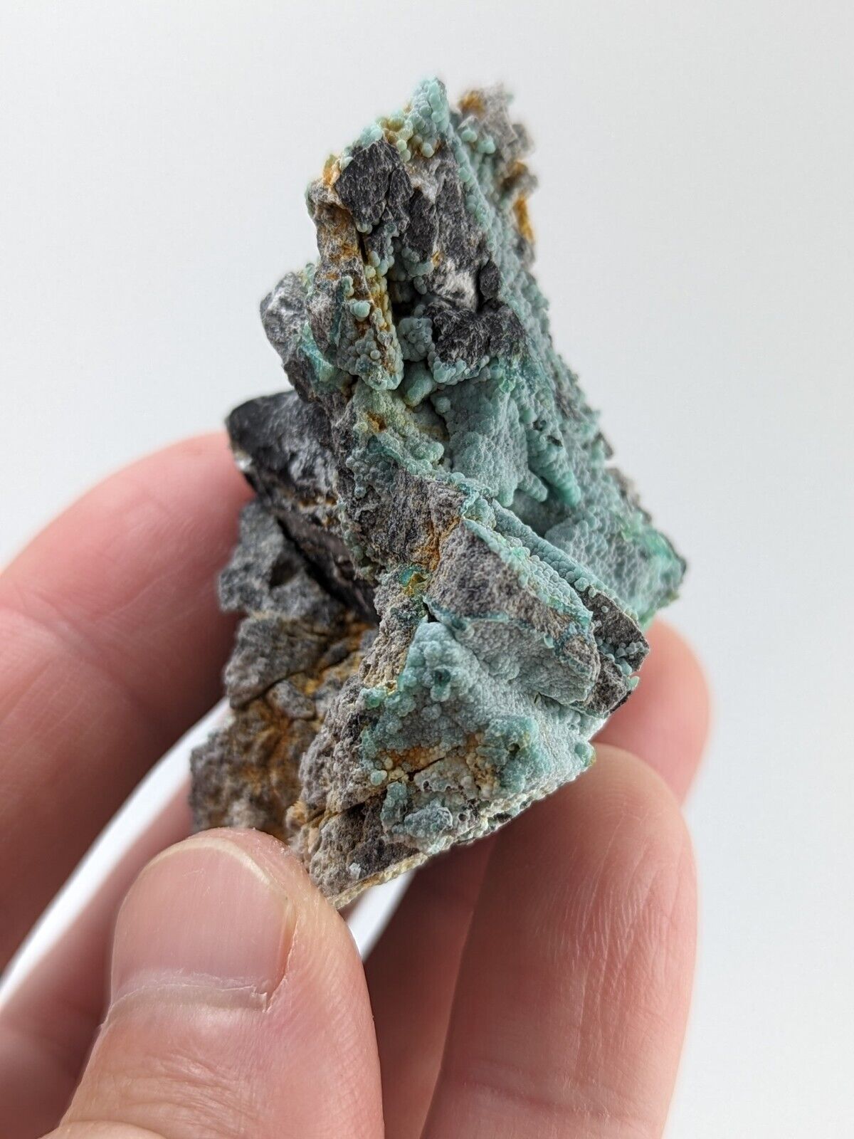 Blue Planerite, Mauldin Mountain, Montgomery Co. Arkansas, USA (Top Aesthetics)