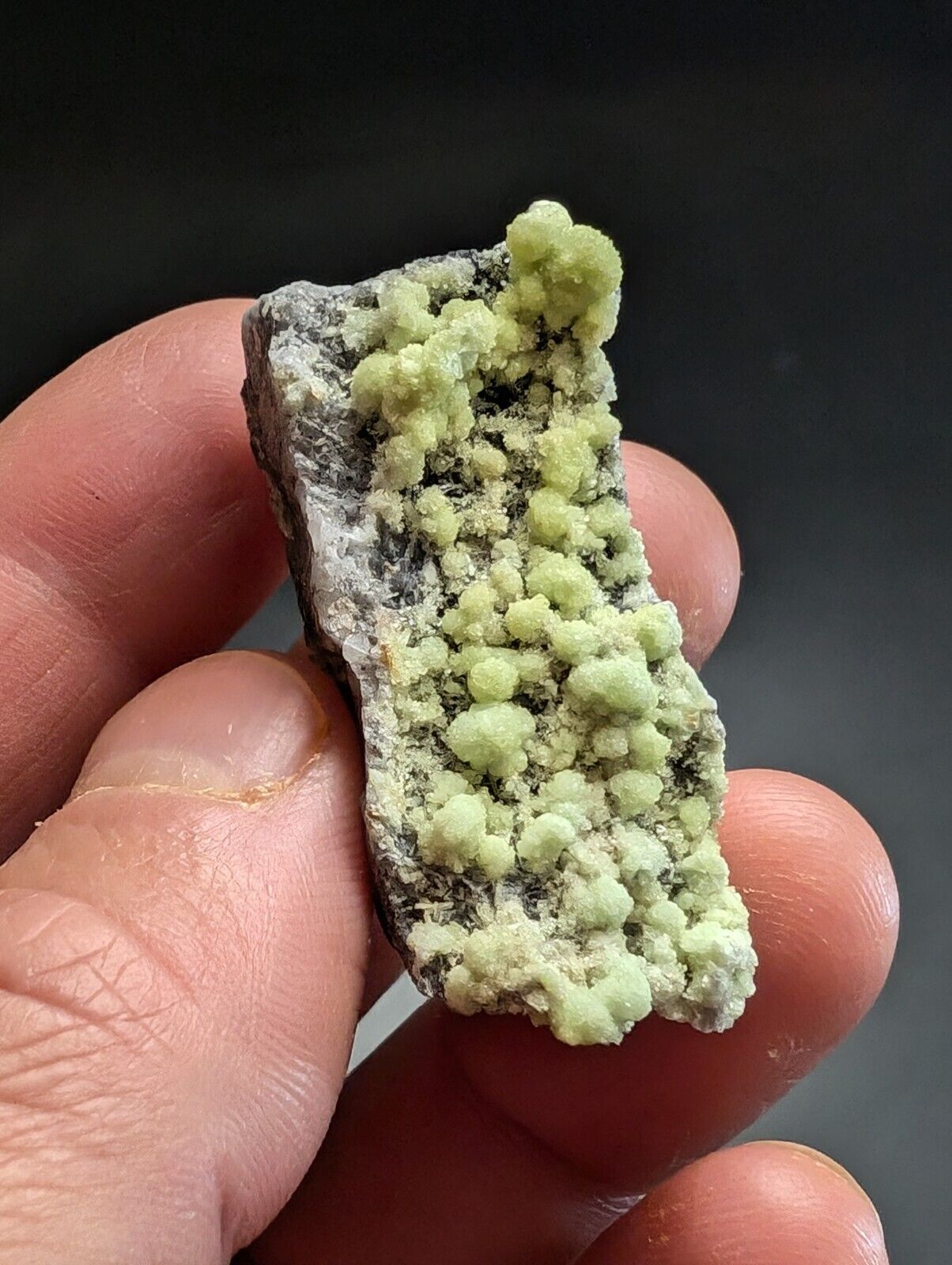 FluorWavellite - Rare! Intermixed With SiO2- Mauldin Mountain, Arkansas, ooak