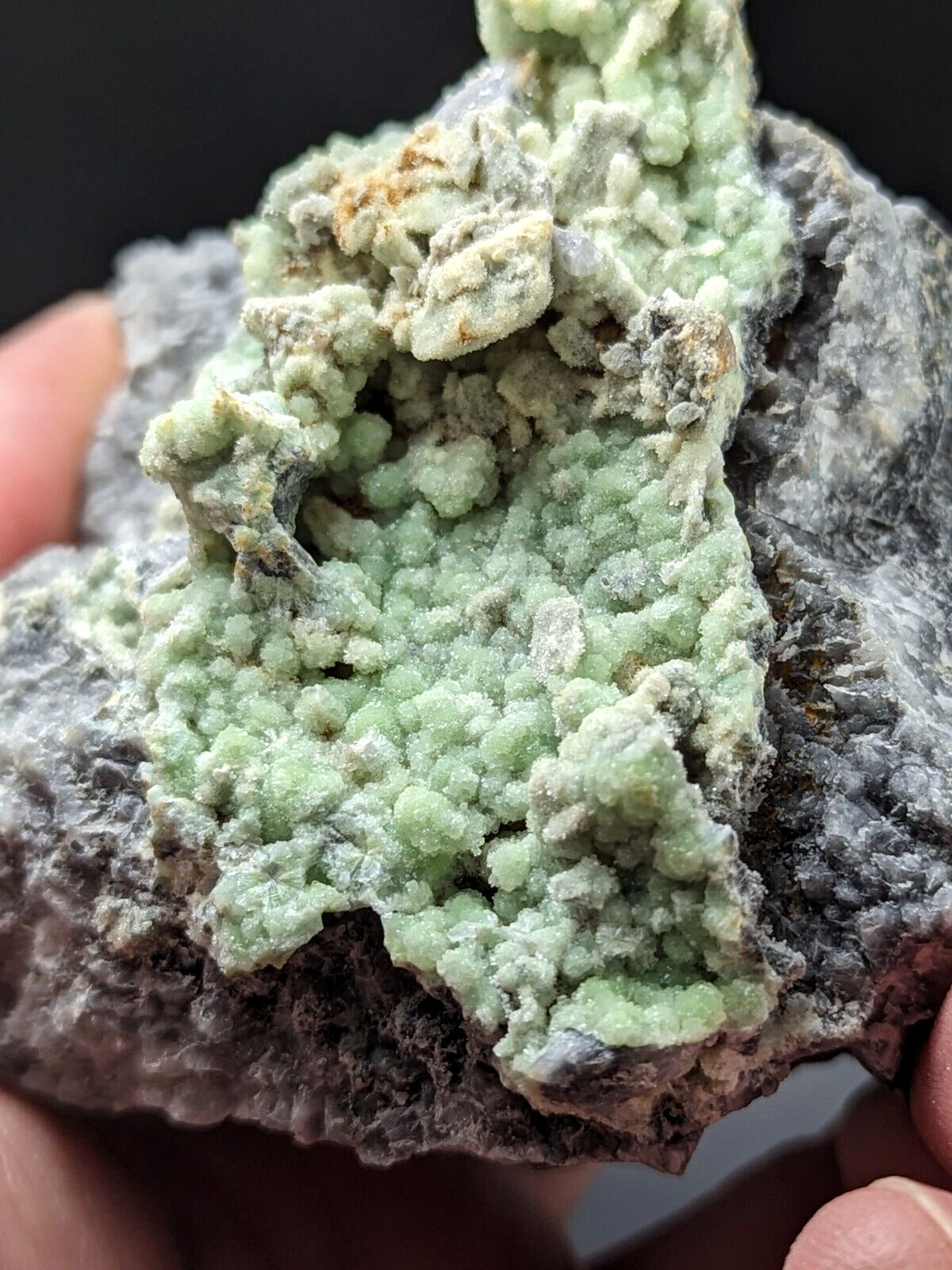 FluorWavellite - Rare! Intermixed With SiO2- Mauldin Mountain, Arkansas, ooak