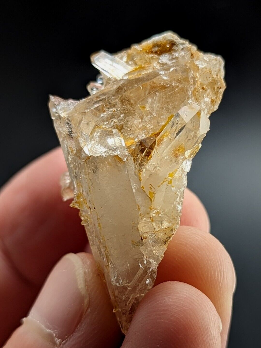 Unique Quartz Crystal Floater Cluster- Garland County, Arkansas