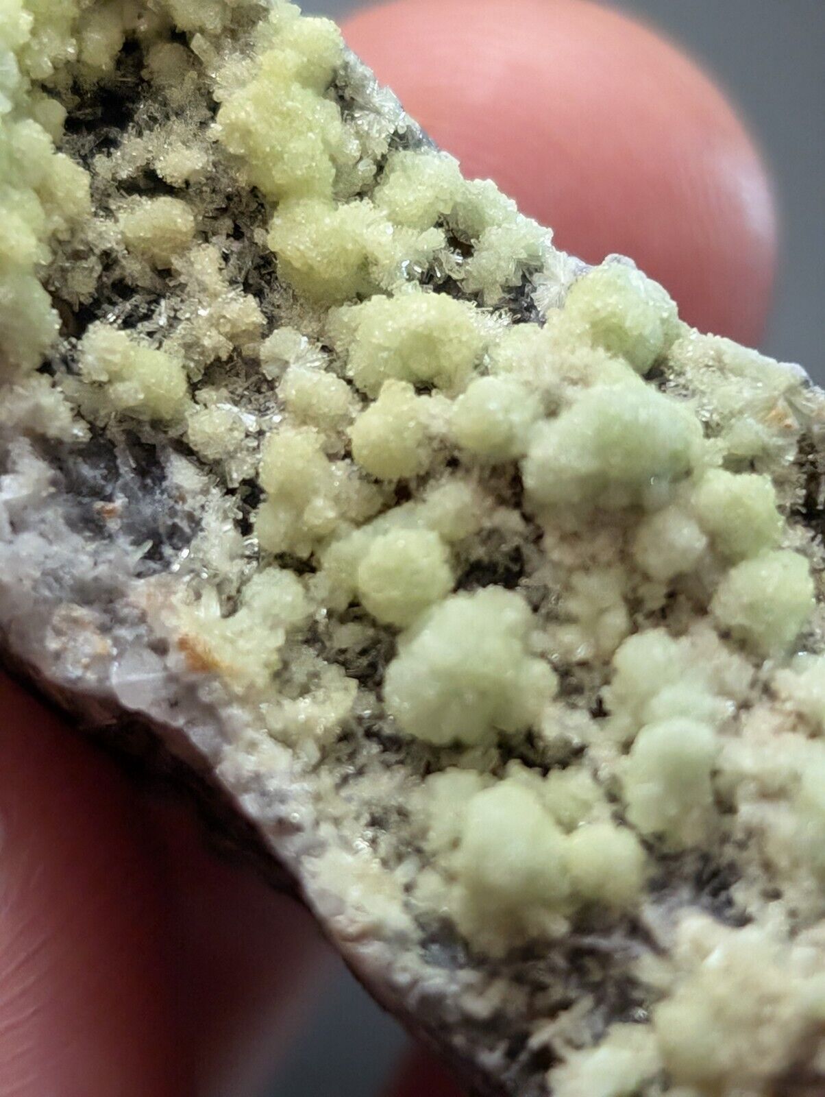 FluorWavellite - Rare! Intermixed With SiO2- Mauldin Mountain, Arkansas, ooak