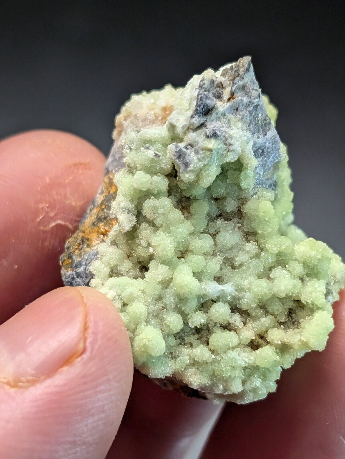 FluorWavellite - Rare! Intermixed With SiO2- Mauldin Mountain, Arkansas, ooak