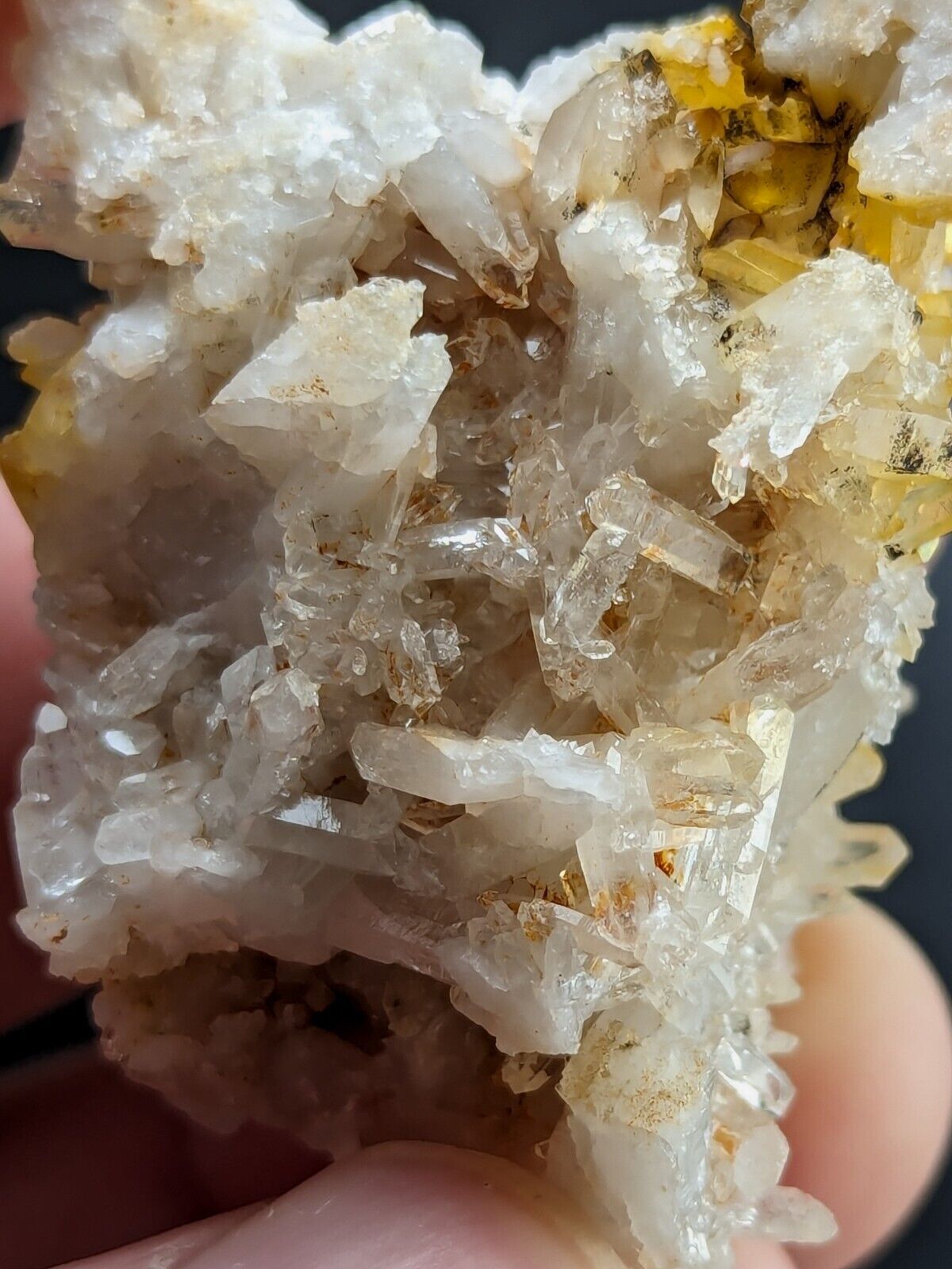 Unique Quartz Crystal Floater - Garland County, Arkansas, w/ natural iridescence