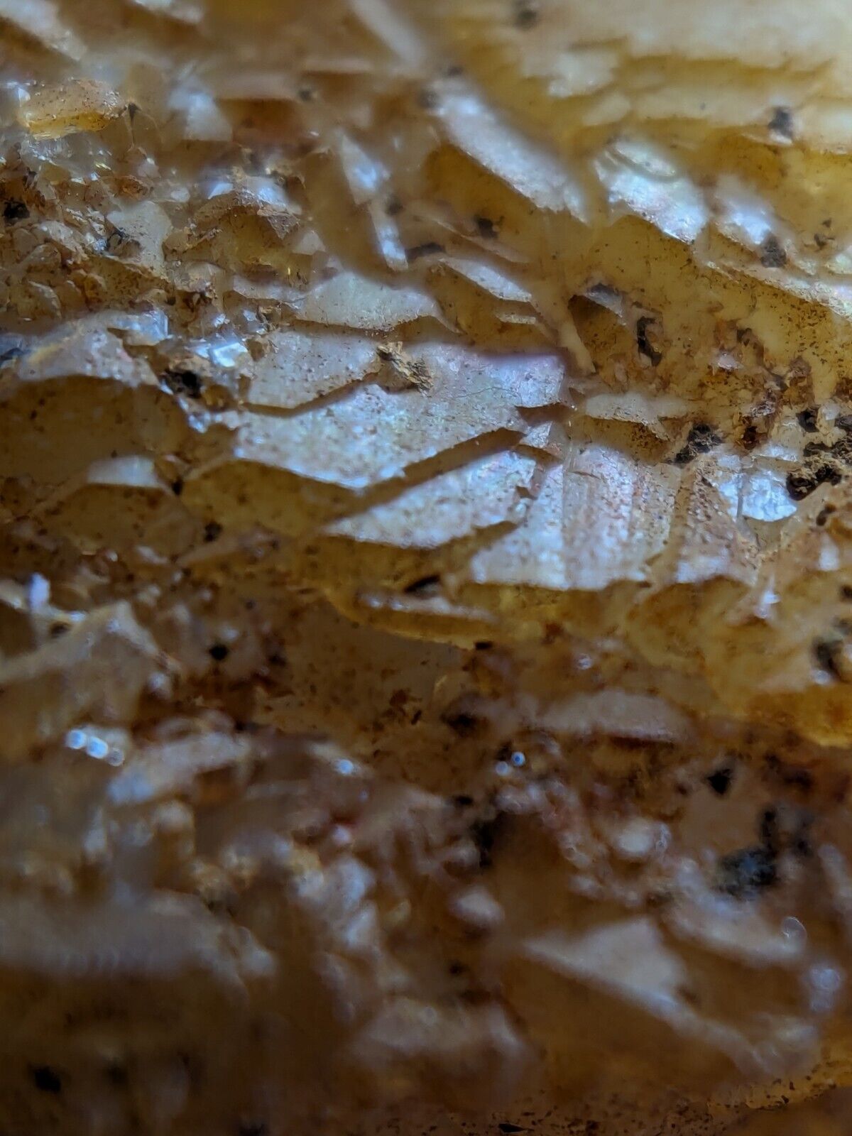 Unique Quartz Crystal Floater - Garland County, Arkansas, w/ natural iridescence