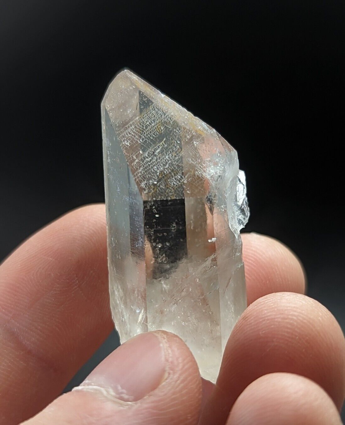 Arkansas Quartz Crystal Point w/ Rare Facet 