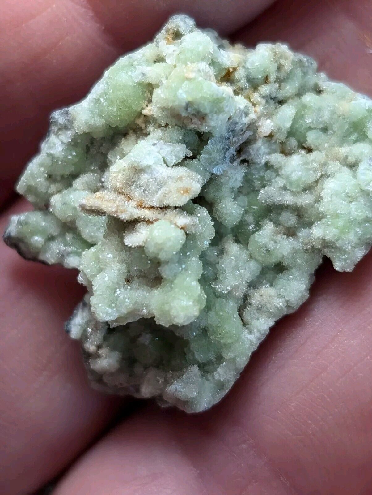 FluorWavellite - Rare! Intermixed With SiO2- Mauldin Mountain, Arkansas, ooak