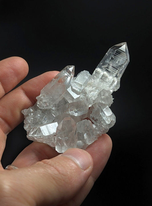 A+ Quartz Crystal Cluster, Amazing Old Stock, Garland County, Arkansas, ooak