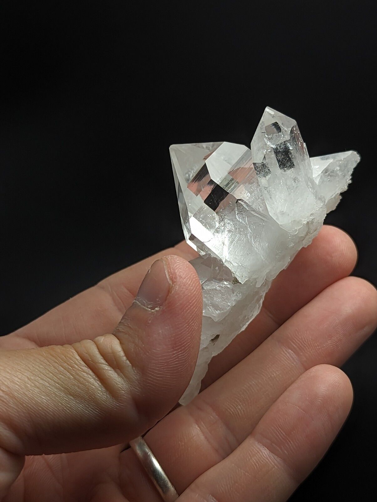 A+ Quartz Crystal Cluster, Amazing Old Stock, Garland County, Arkansas, ooak